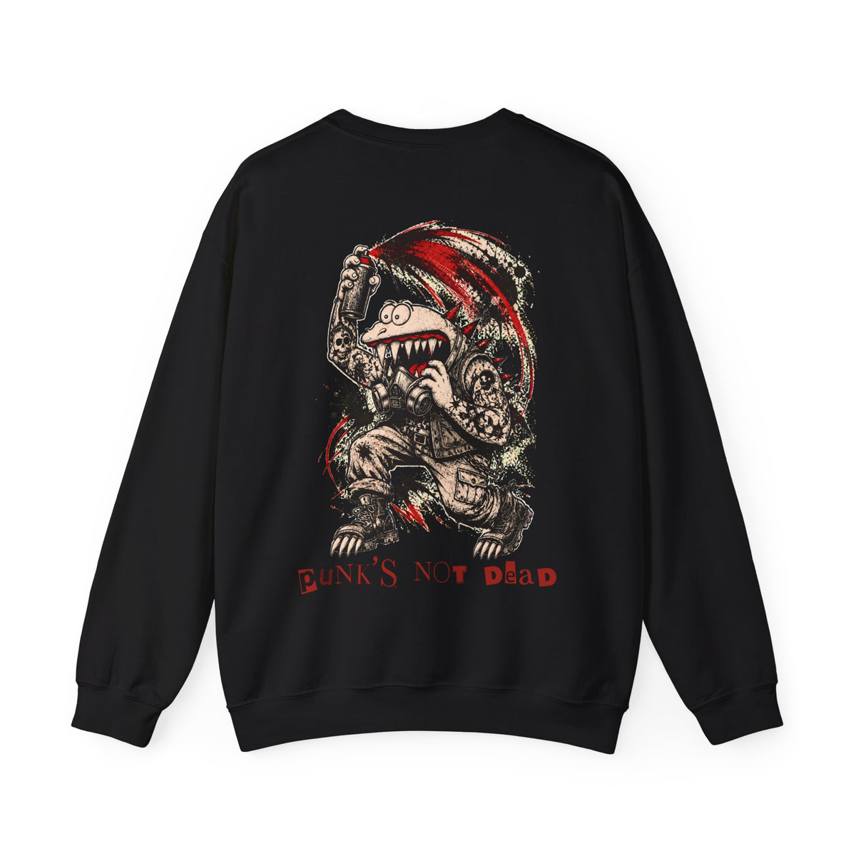 UDDG Punk Monster Series 05 - SPRAY RIOT - Punk Sweatshirt