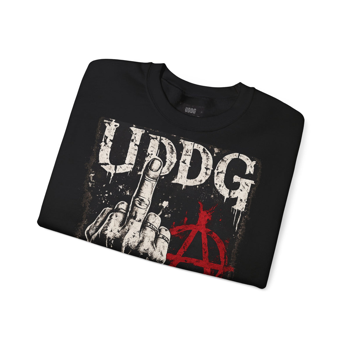 UDDG Noise Series 02 – Broken System. Solid Heart. Punk Sweatshirt