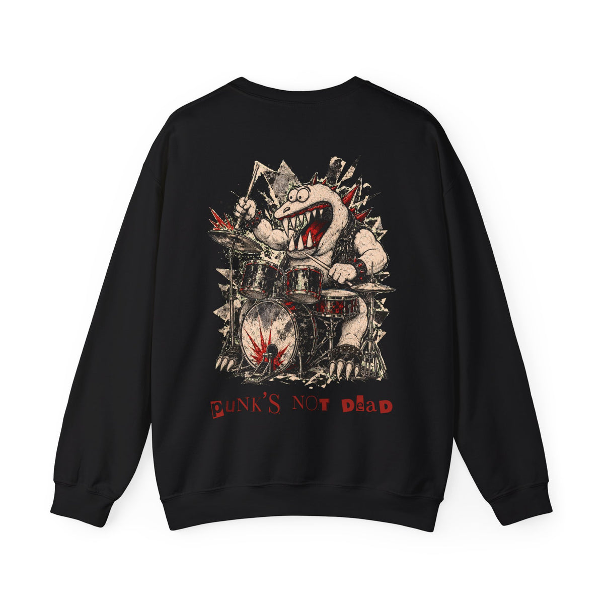 UDDG Punk Monster Series 06 - CHAOS BEAT - Punk Sweatshirt