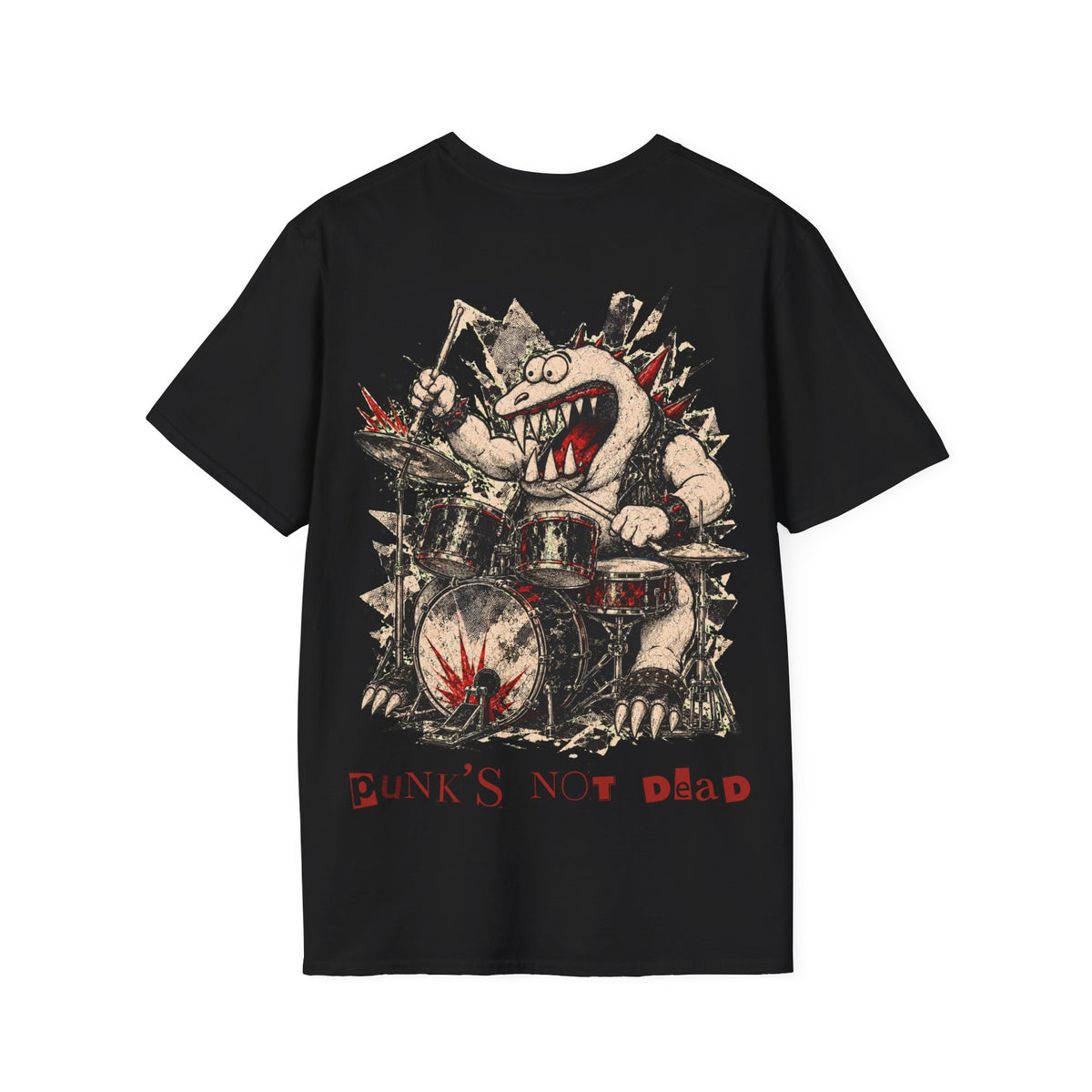 UDDG Punk Monster Series - CHAOS BEAT - Punk T-shirt