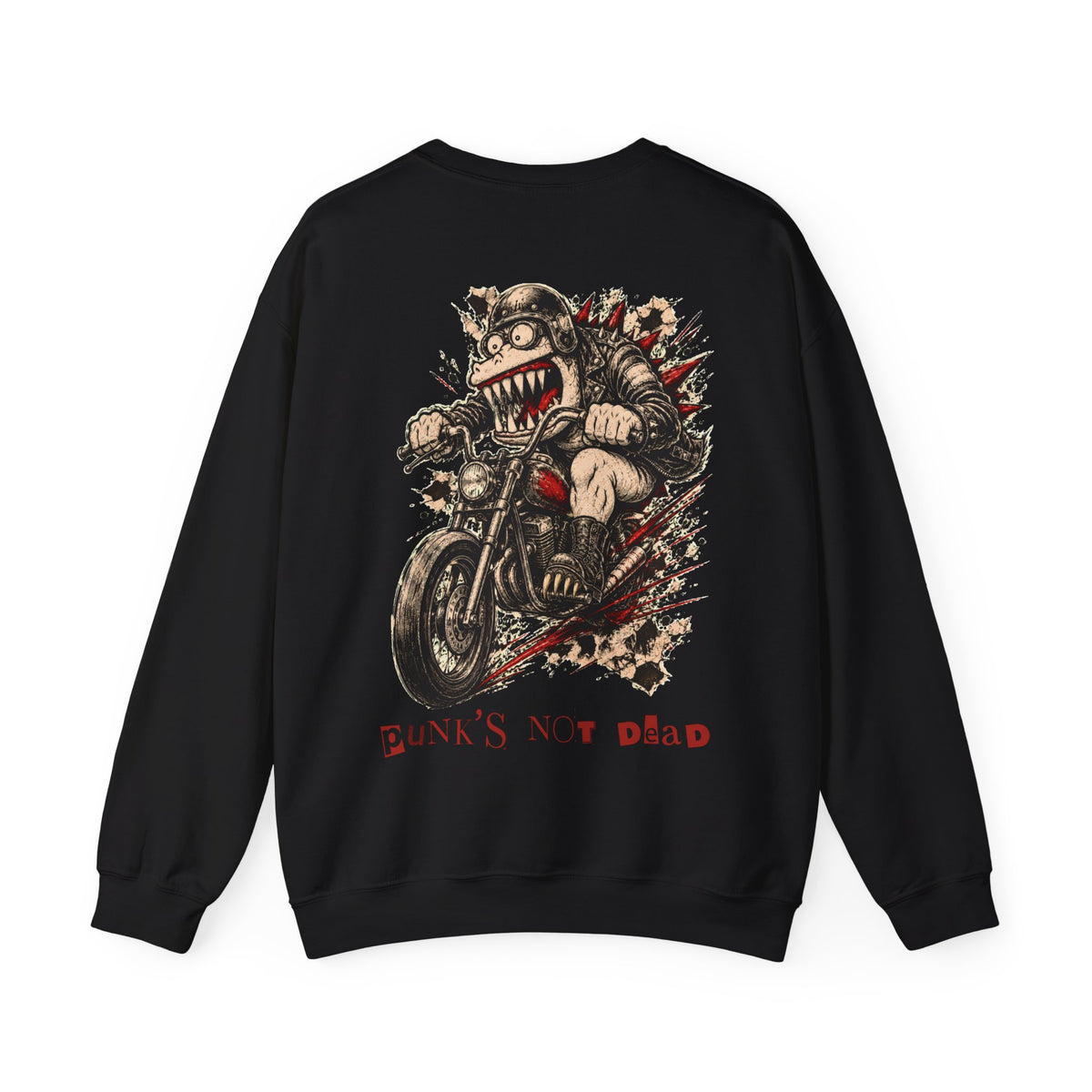 UDDG Punk Monster Series 09 - ROAD RIOT - Punk Sweatshirt
