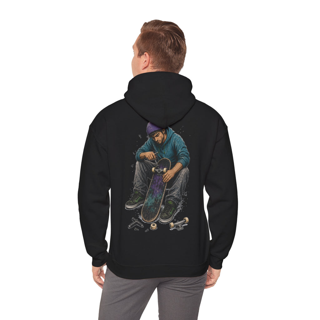 UDDG Skate Mascot Series 08 - REBUILD & RIDE - Skate Hoodie