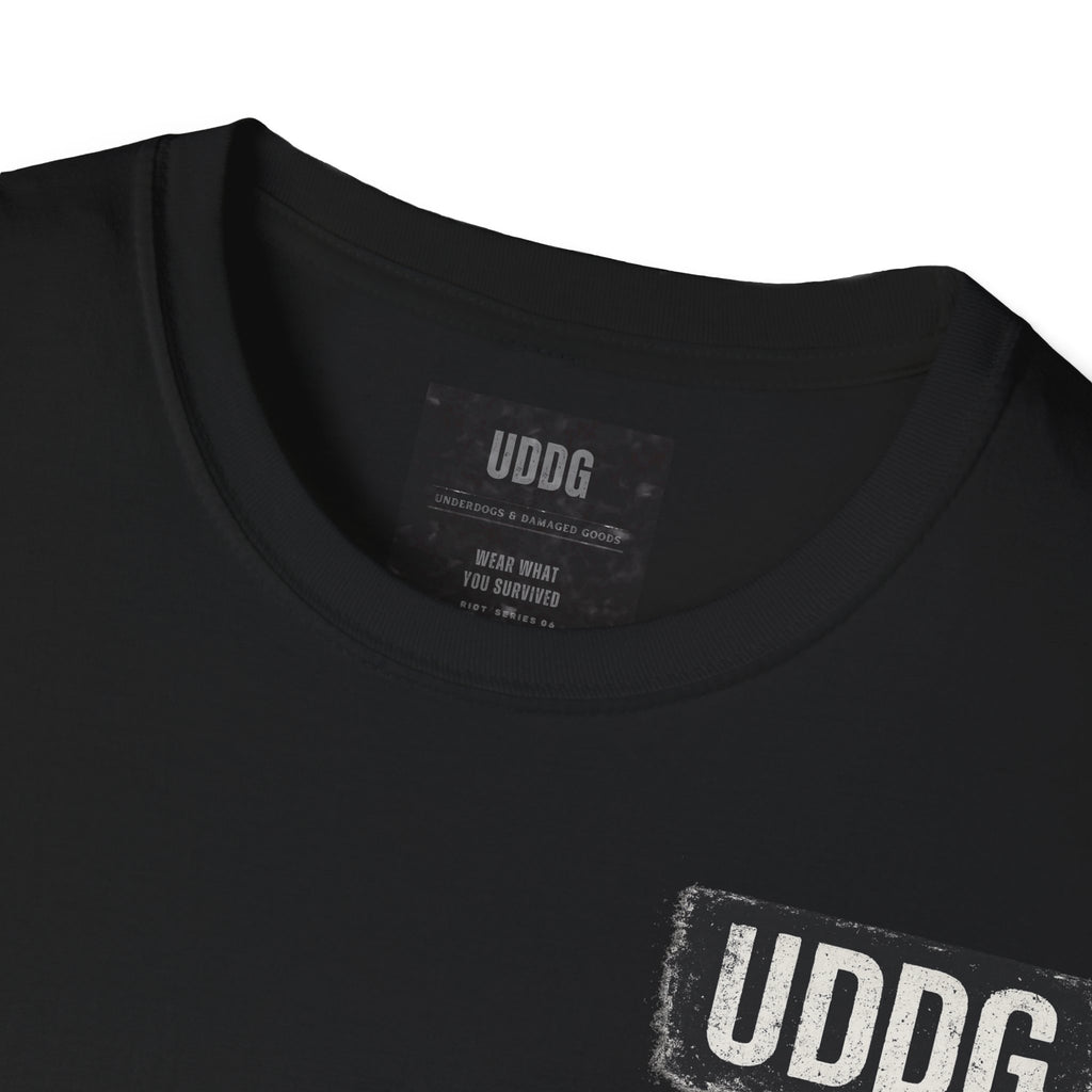 UDDG Riot Series 06 – Lo auténtico reconoce lo auténtico. Camiseta Punk