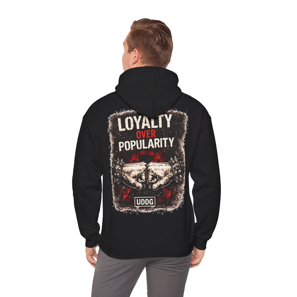 UDDG Riot Series 03 – Lealtad antes que popularidad. Sudadera con capucha punk