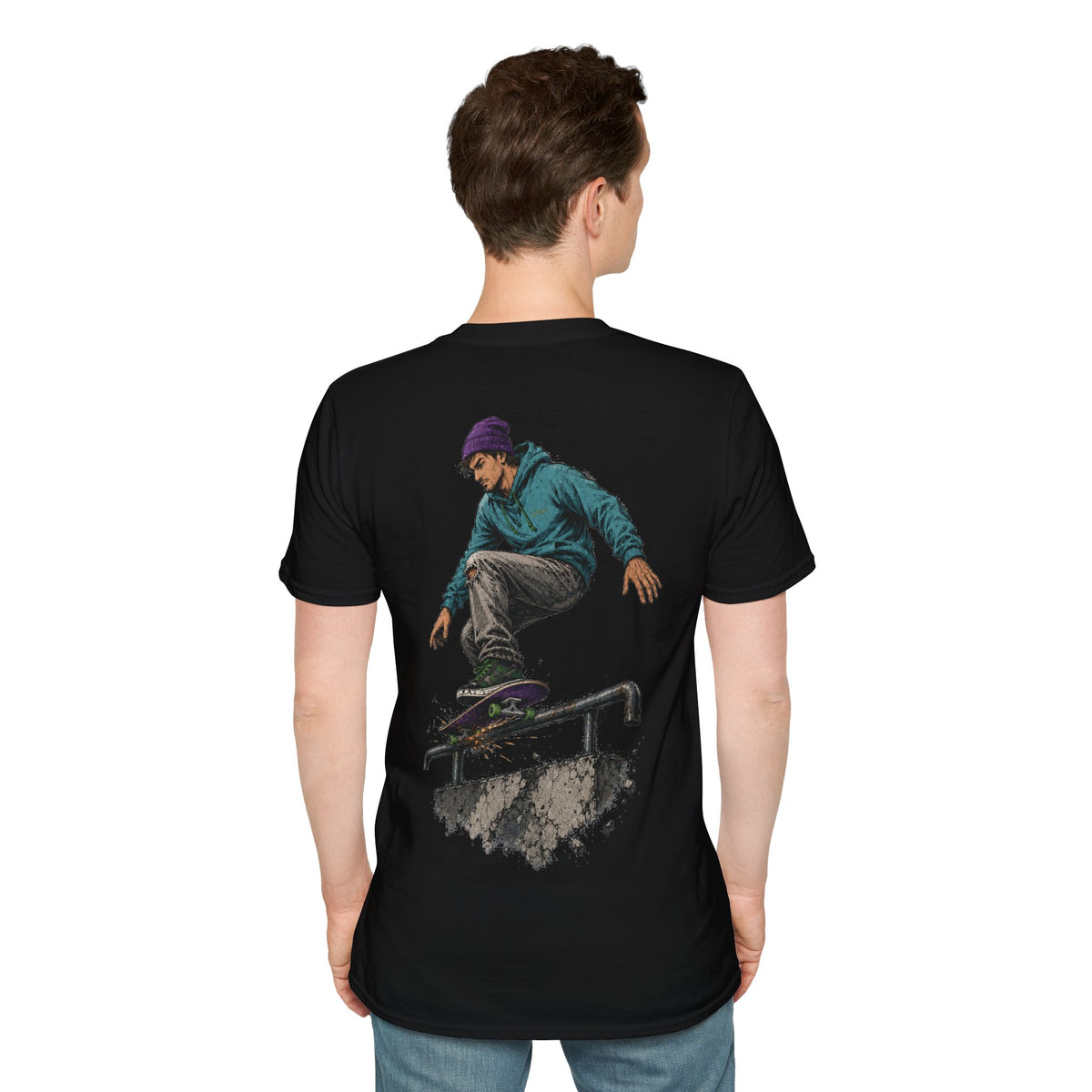UDDG Skate Mascot Series 02 - RAIL GRIND - Skate T-shirt