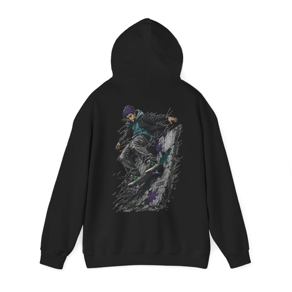 UDDG Skate Mascot Series 09 - WALL RIDE - Skate Hoodie