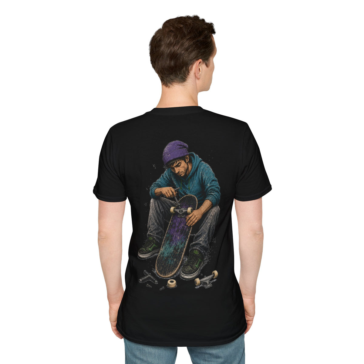 UDDG – Skate Mascot Series – 08 – REBUILD & RIDE – Skate – T-Shirt