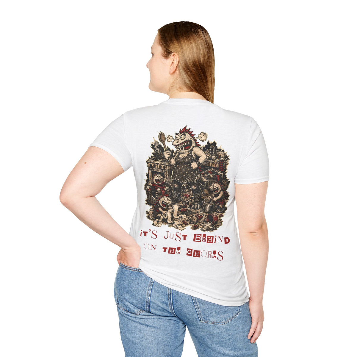 UDDG Punk Monster Series 10 - DOMESTIC RIOT - Punk T-Shirt White