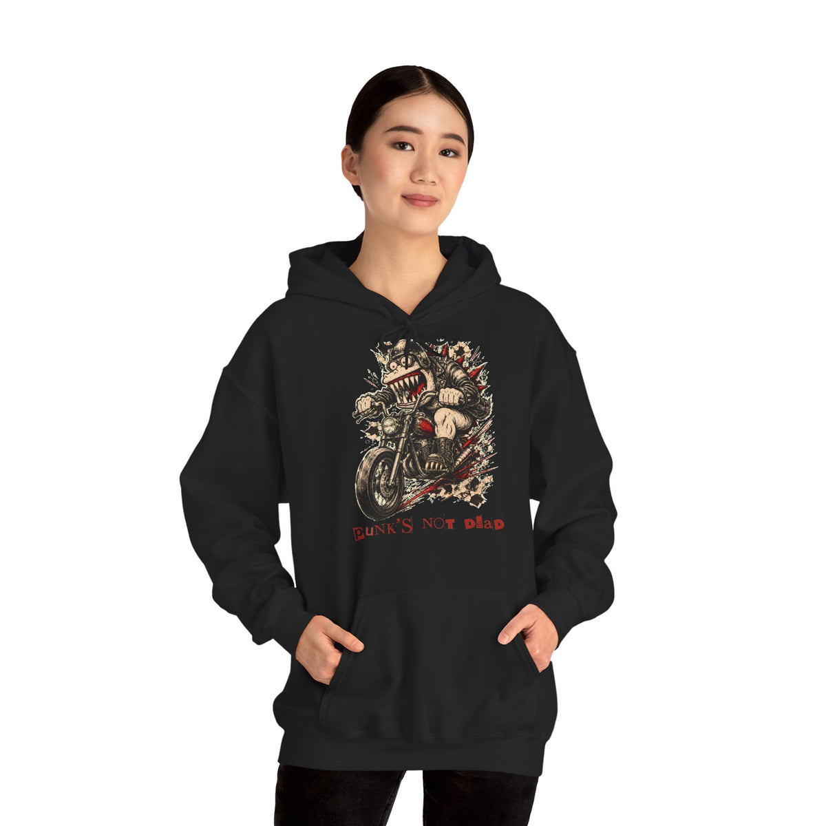 UDDG Punk Monster Series 10 - DOMESTIC RIOT - Punk Hoodie