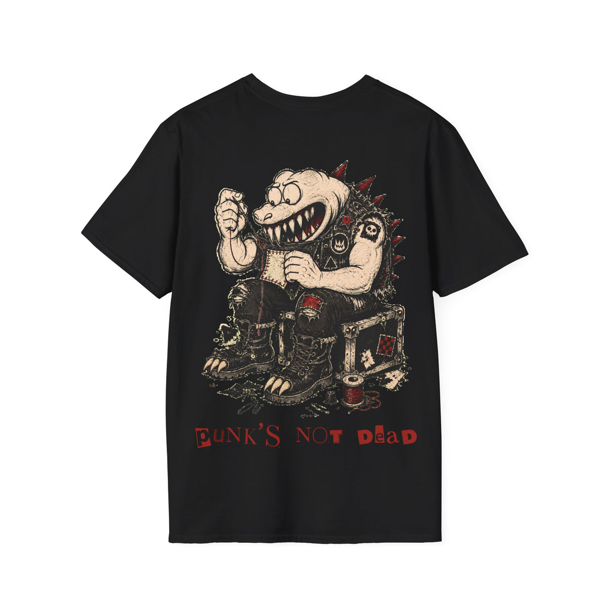UDDG Punk Monster Series 04 - DIY REBEL - Punk T-shirt