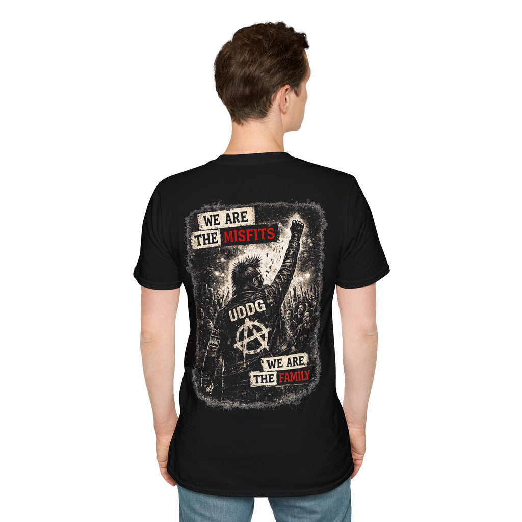 UDDG Riot Serie 08 – Wij Zijn De Misfits. Wij Zijn De Familie. Punk T-shirt