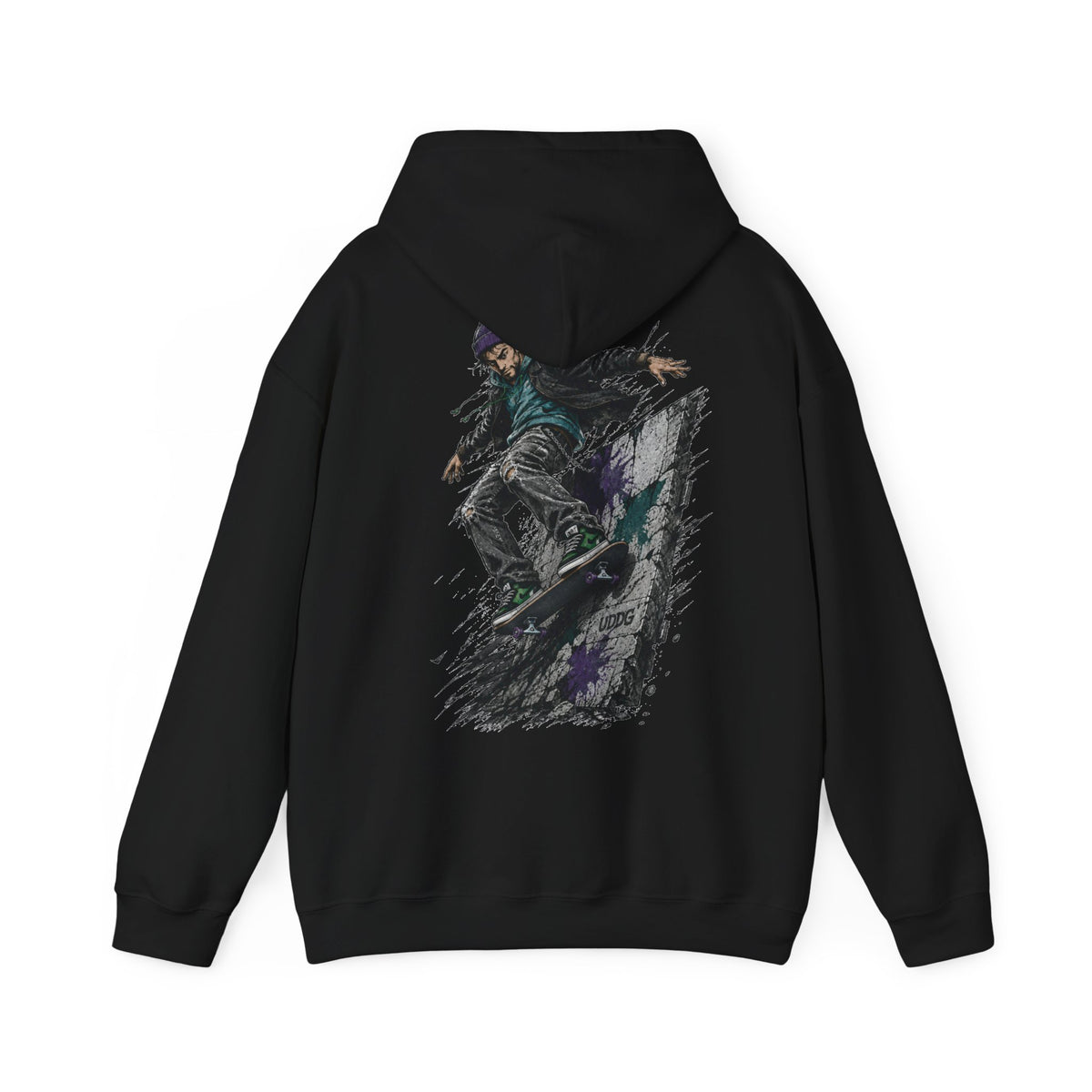 UDDG Skate Mascot Series 09 - WALL RIDE - Skate Hoodie