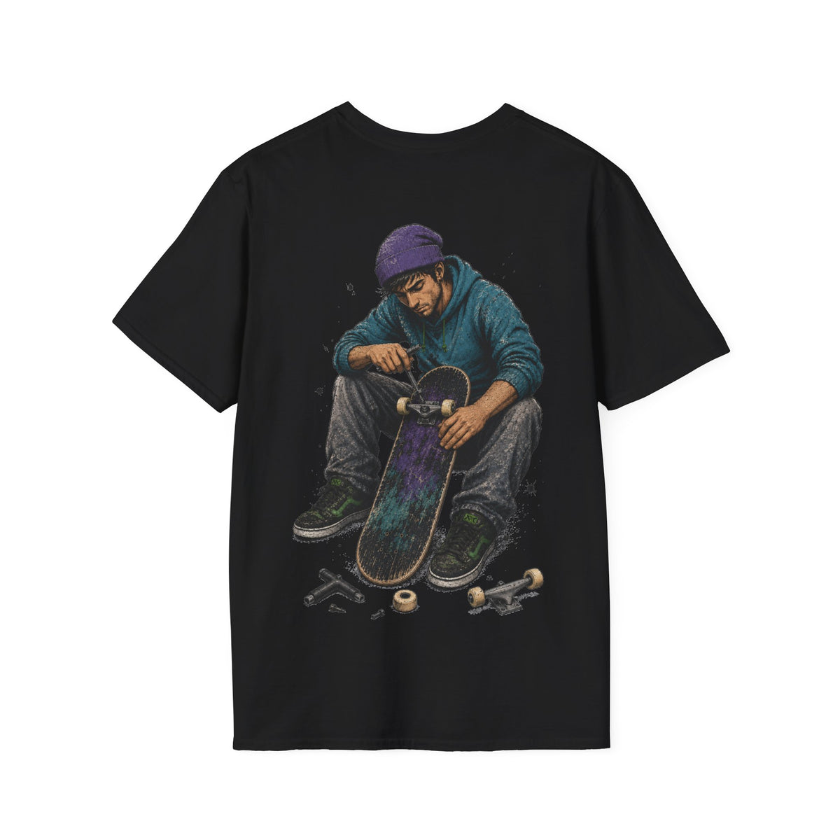 UDDG – Skate Mascot Series – 08 – REBUILD & RIDE – Skate – T-Shirt