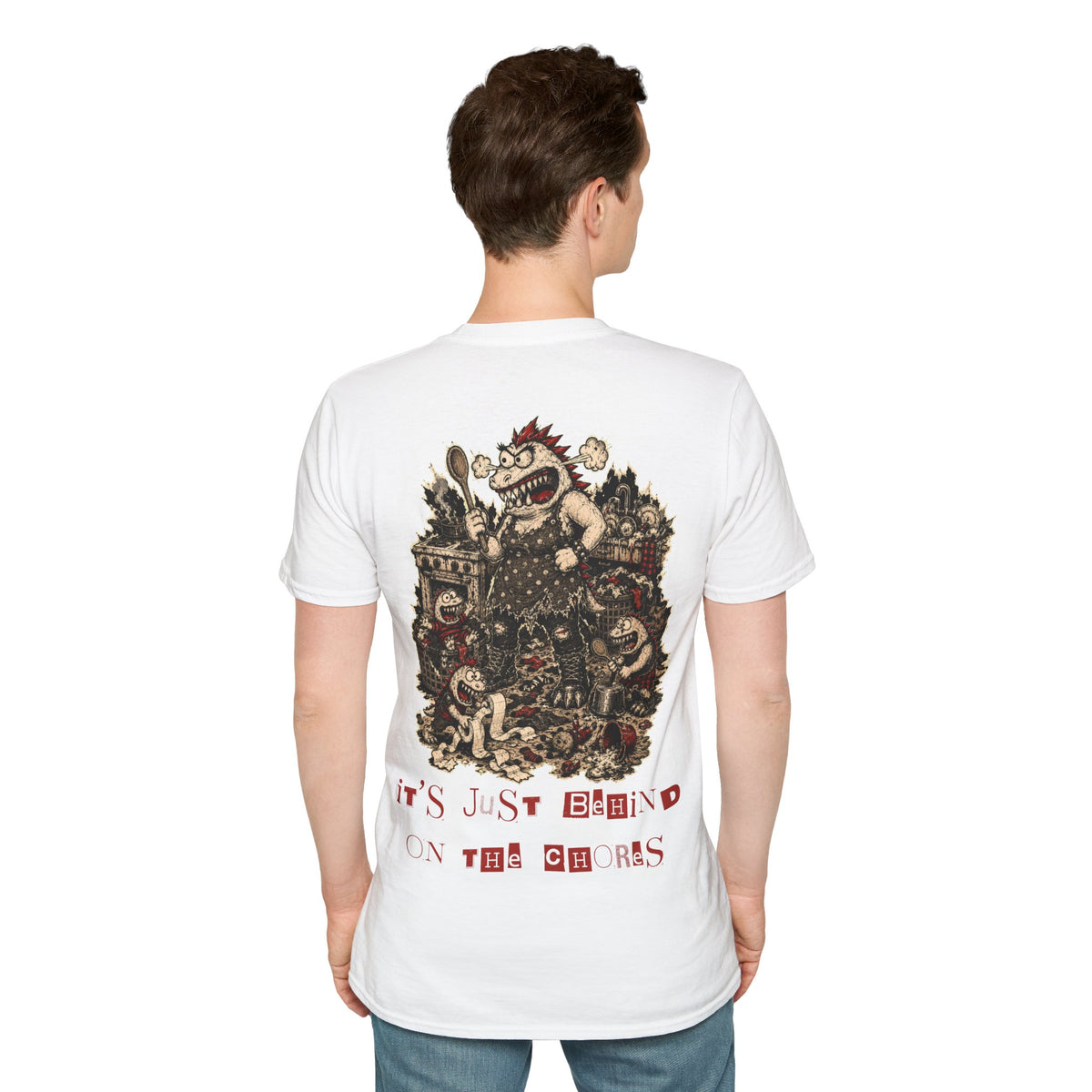 UDDG Punk Monster Series 10 - DOMESTIC RIOT - Punk T-Shirt White