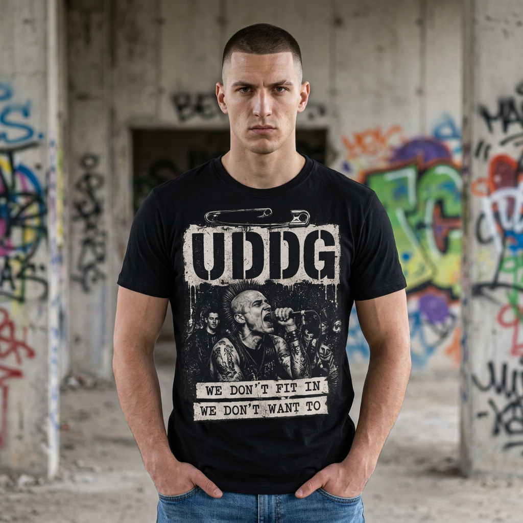 UDDG Noise Series 01 – Still here. Still ours. Punk T-Shirt