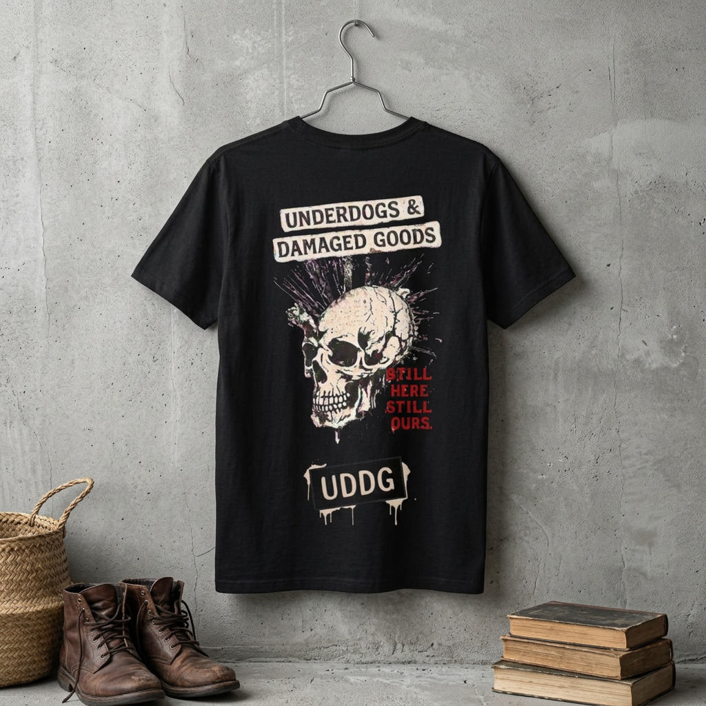 UDDG Noise Series 01 – Still here. Still ours. Punk T-Shirt