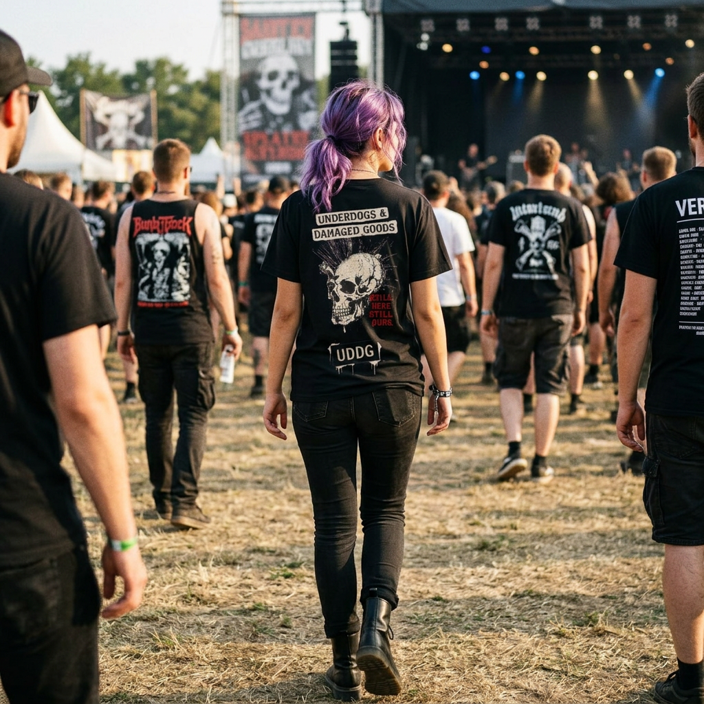 UDDG Noise Series 01 – Still here. Still ours. Punk T-Shirt