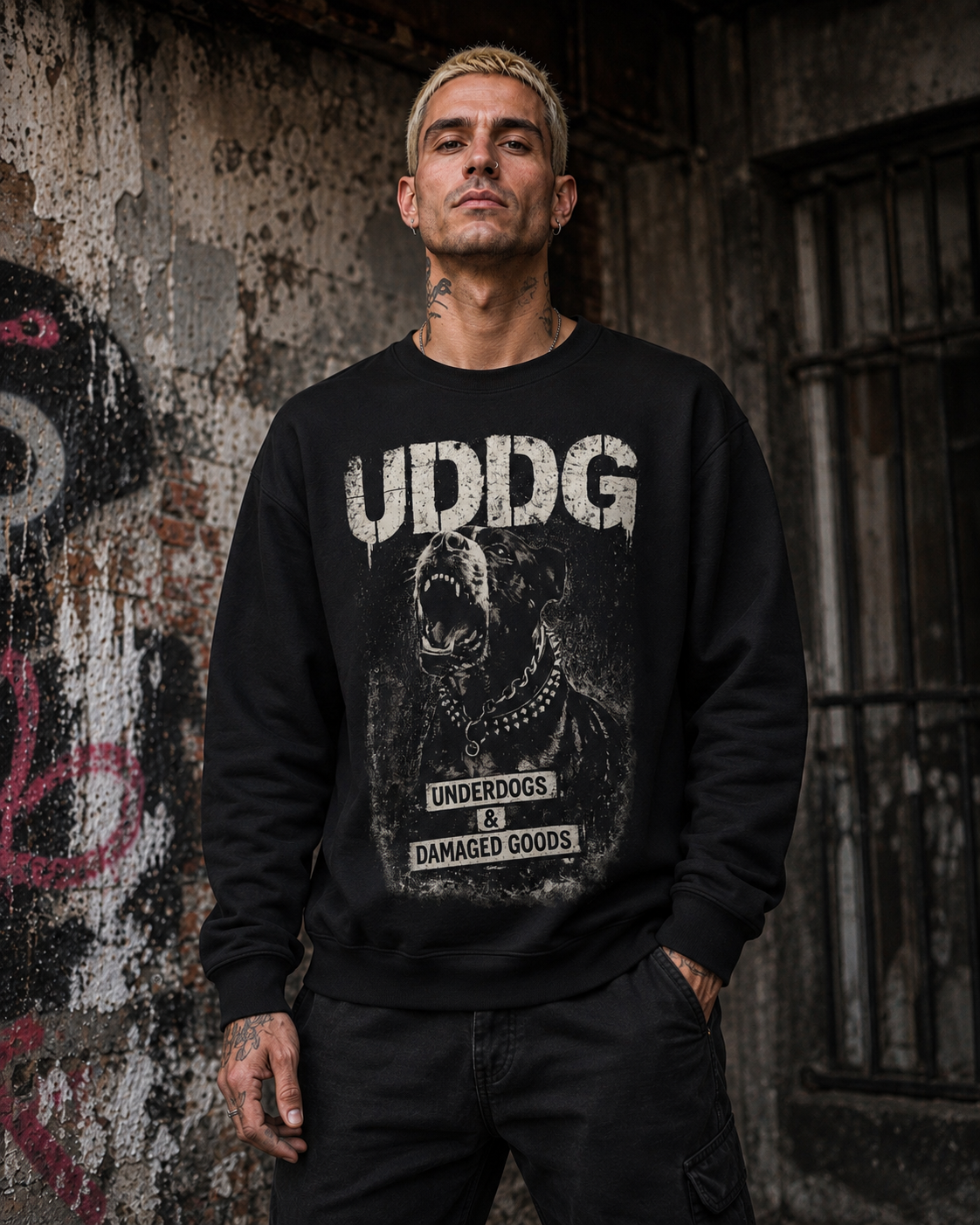 UDDG Noise Series 03 – Not Your Breed. Not Your Rules. Punk Sweatshirt