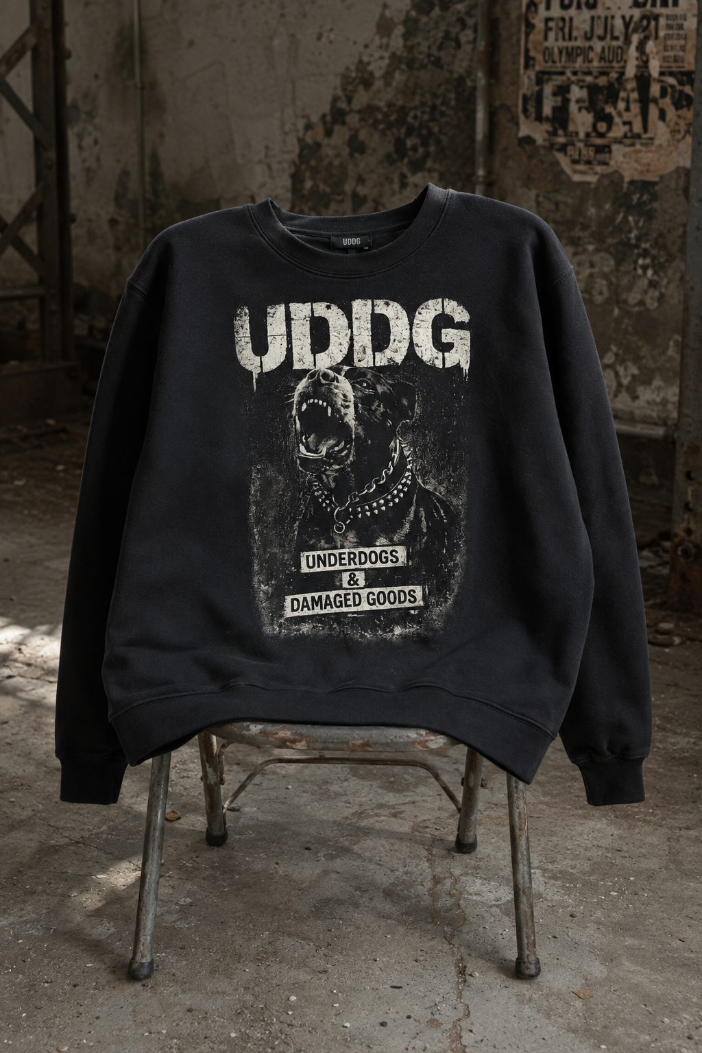 UDDG Noise Series 03 – Not Your Breed. Not Your Rules. Punk Sweatshirt