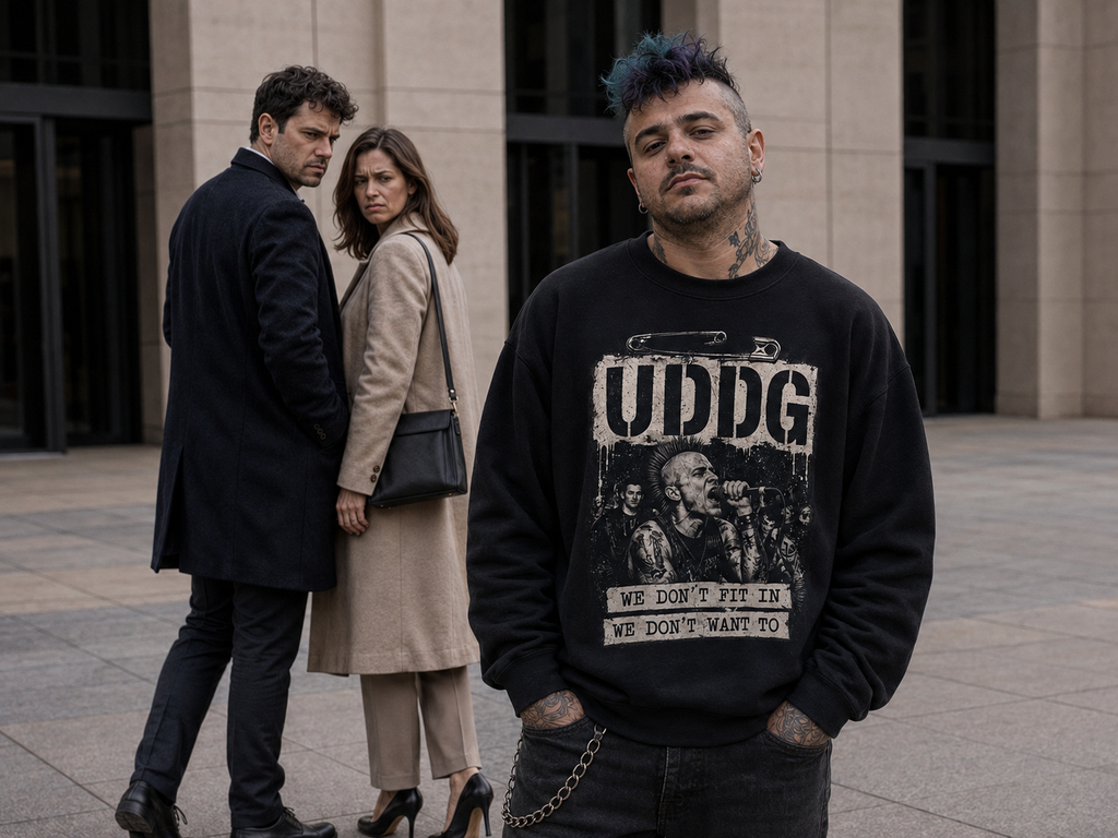UDDG Noise Series 01 – Still here. Still ours. Punk Sweatshirt