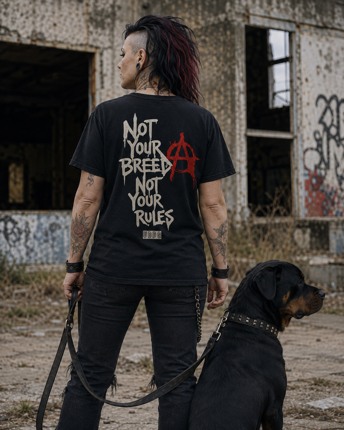 UDDG Noise Series 03 – Not Your Breed. Not Your Rules. Punk T-Shirt
