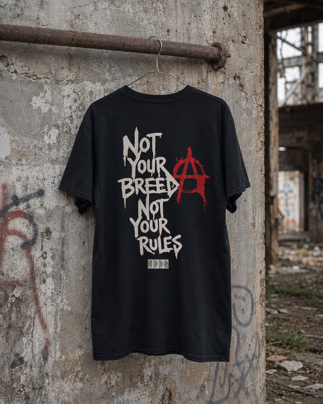 UDDG Noise Series 03 – Not Your Breed. Not Your Rules. Punk T-Shirt