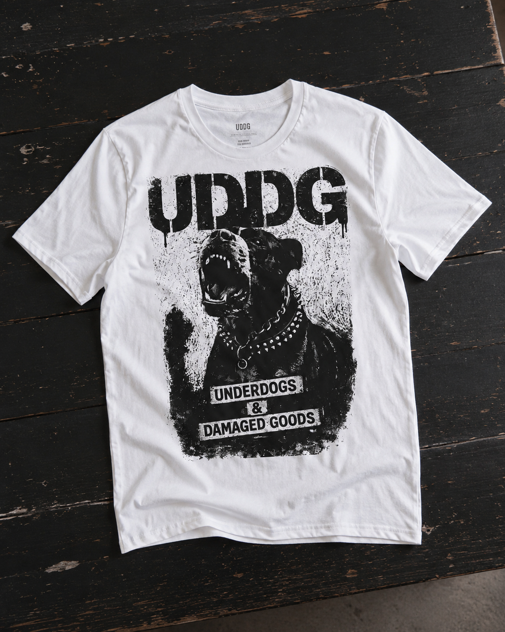UDDG Noise Series 03 – Not Your Breed. Not Your Rules. White Punk T-Shirt