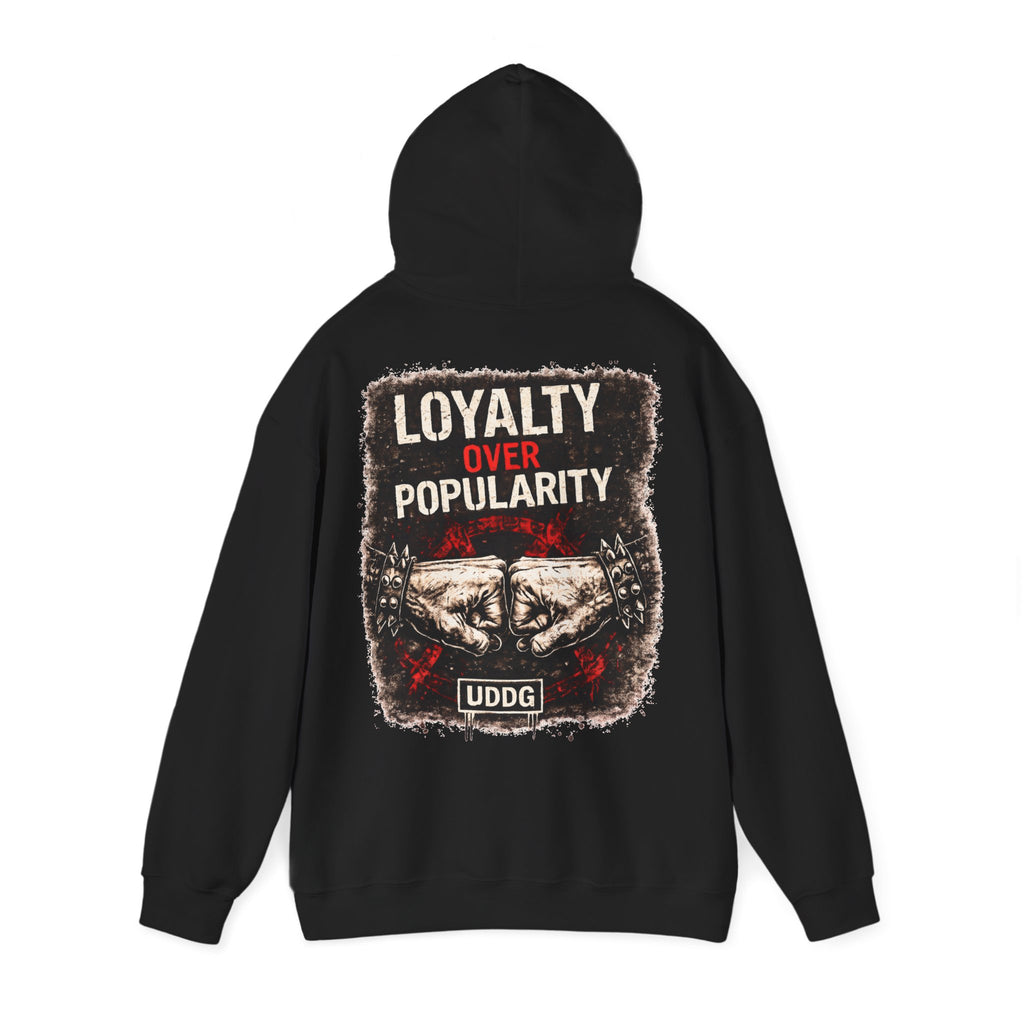 UDDG Riot Series 03 – Lealtad antes que popularidad. Sudadera con capucha punk