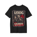 UDDG Riot Series 07 – No encajamos. No queremos encajar. Camiseta punk