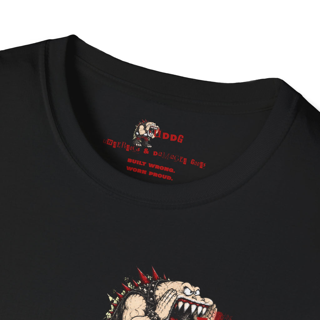 UDDG Punk Monster Series 03 - BASS RIOT - Punk T-shirt