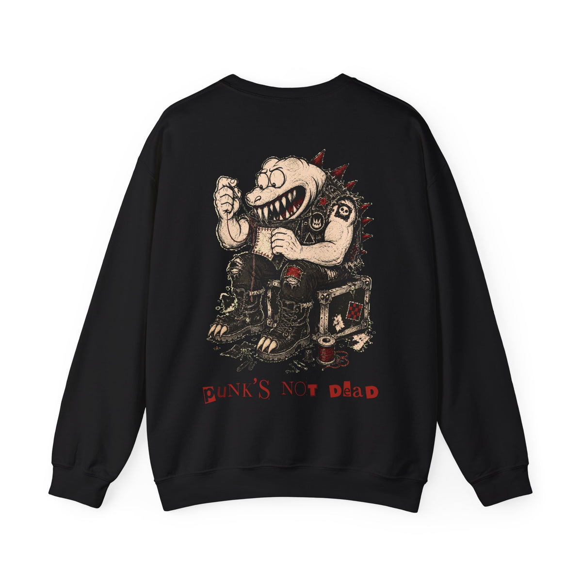 UDDG Punk Monster Series 04 - DIY REBEL - Punk Sweatshirt
