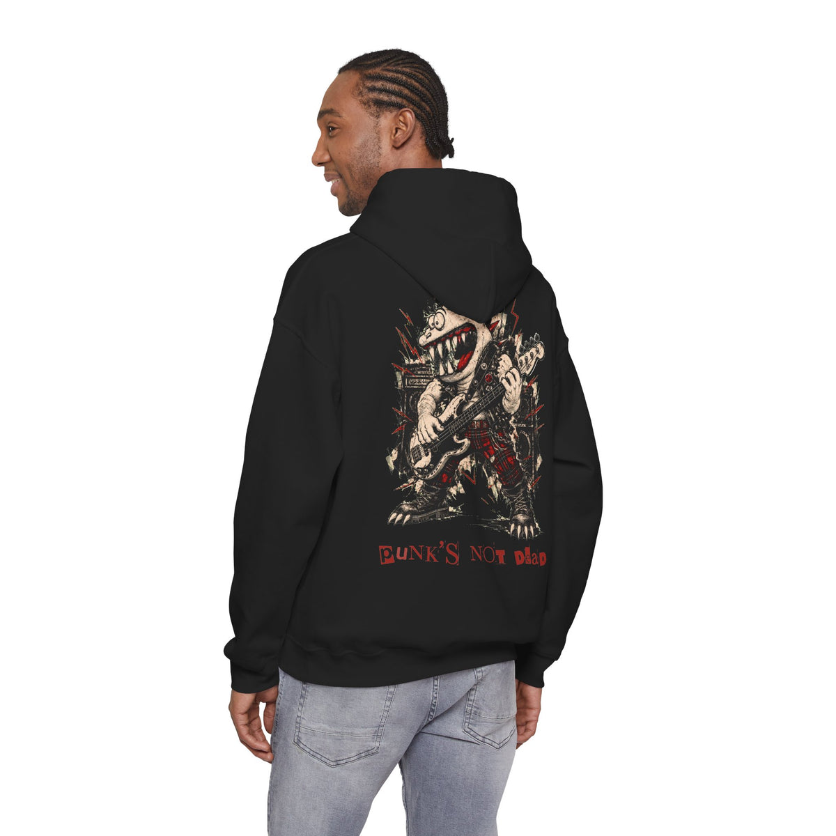 UDDG Punk Monster Series 03 - BASS RIOT - Punk Hoodie