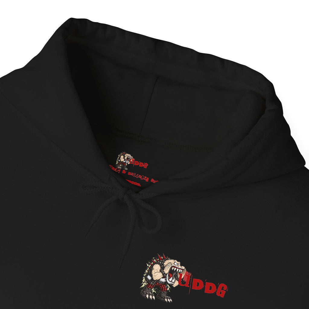 UDDG Punk Monster Series 03 - BASS RIOT - Punk Hoodie