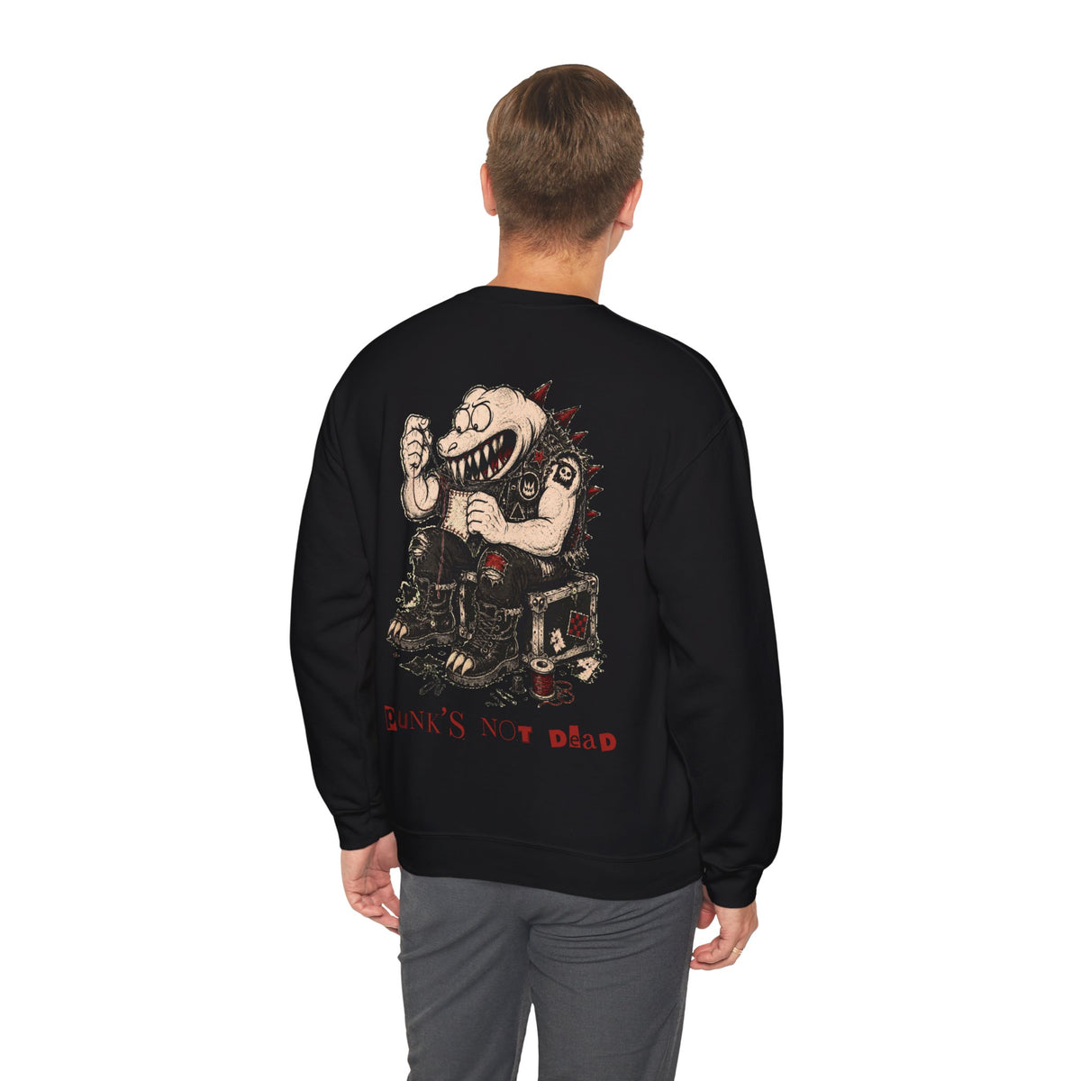 UDDG Punk Monster Series 04 - DIY REBEL - Punk Sweatshirt