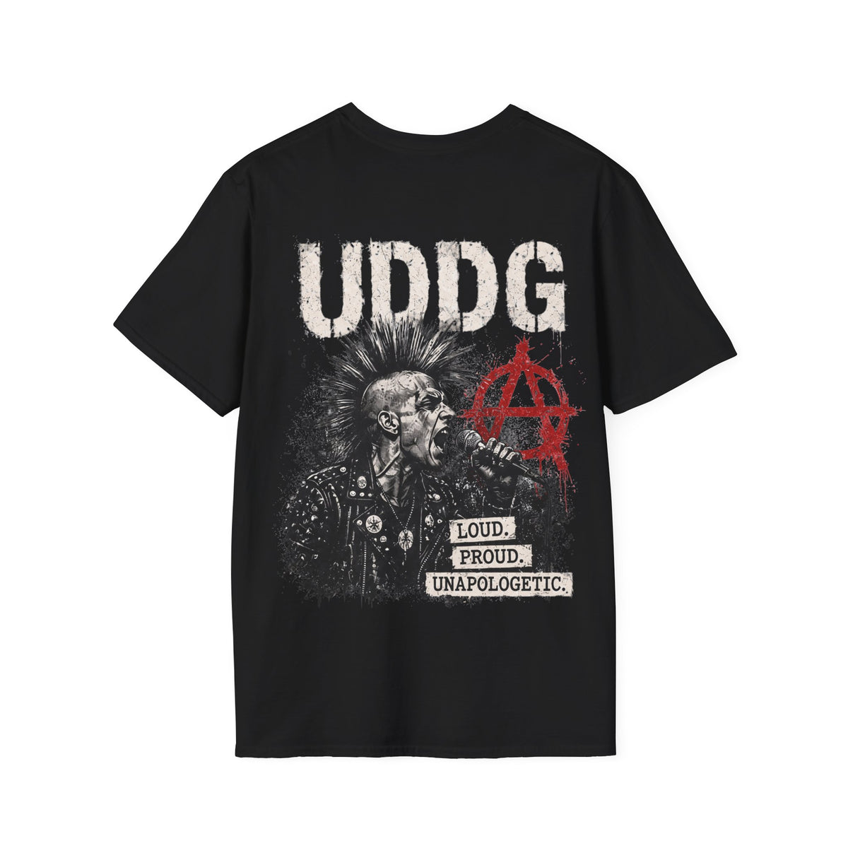 UDDG Riot Series 09 – Loud. Proud. Unapologetic. Punk T-Shirt