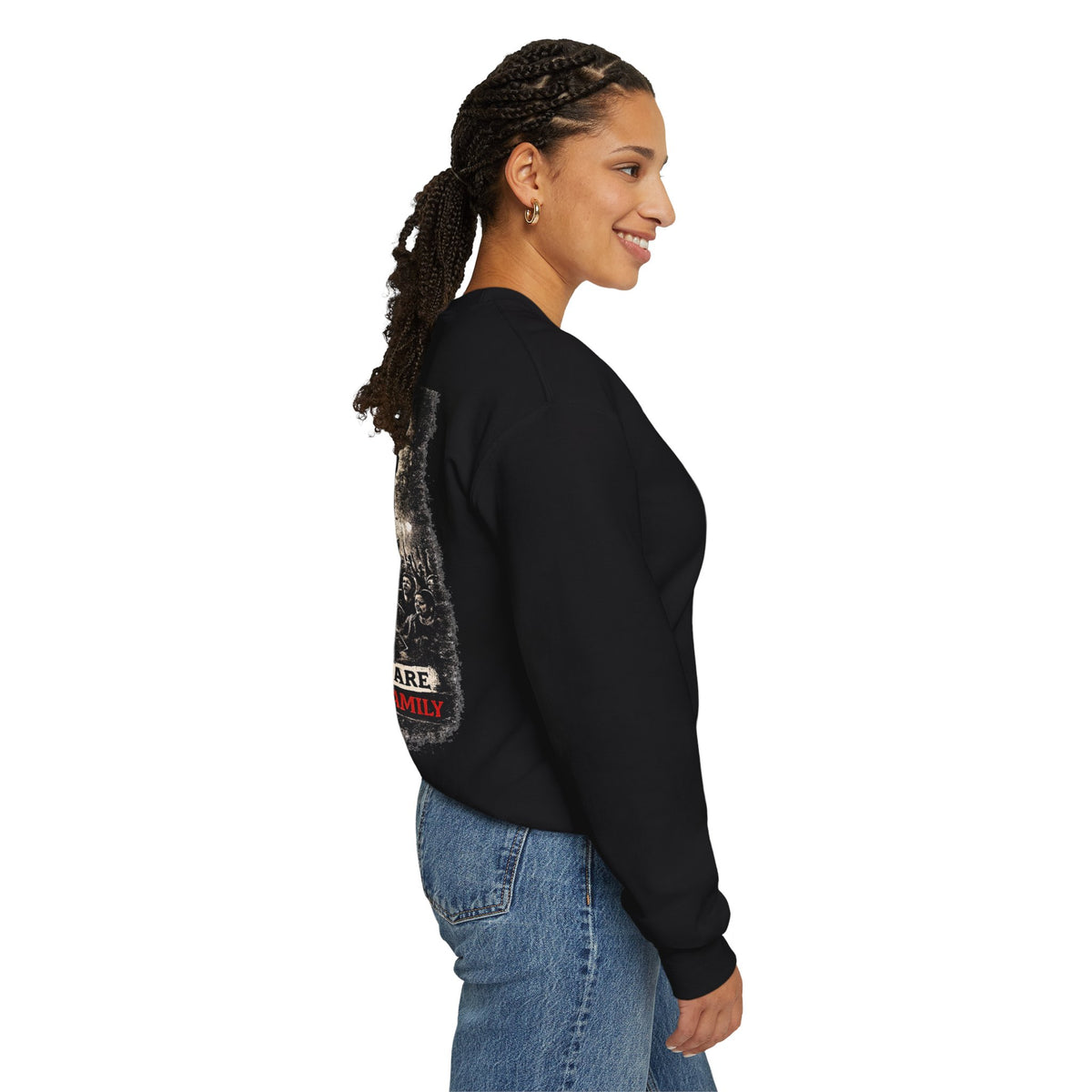 Serie UDDG Riot 08 – Somos los inadaptados. Somos la familia. Sudadera Punk