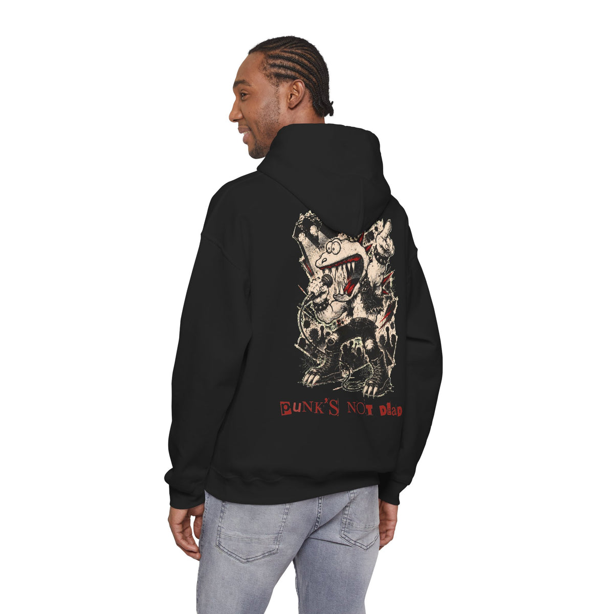 UDDG Punk Monster Series 01 - RIOT SINGER - Punk Hoodie
