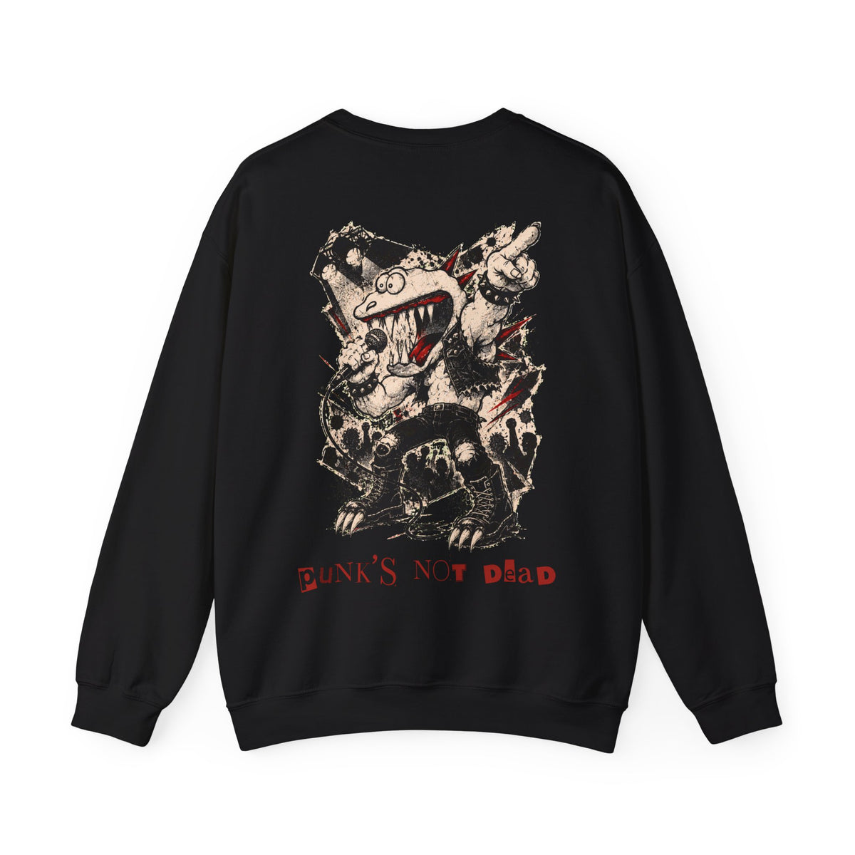 UDDG Punk Monster Series 01 - RIOT SINGER - Punk sweatshirt