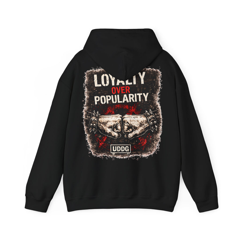 UDDG Riot Series 03 – Lealtad antes que popularidad. Sudadera con capucha punk