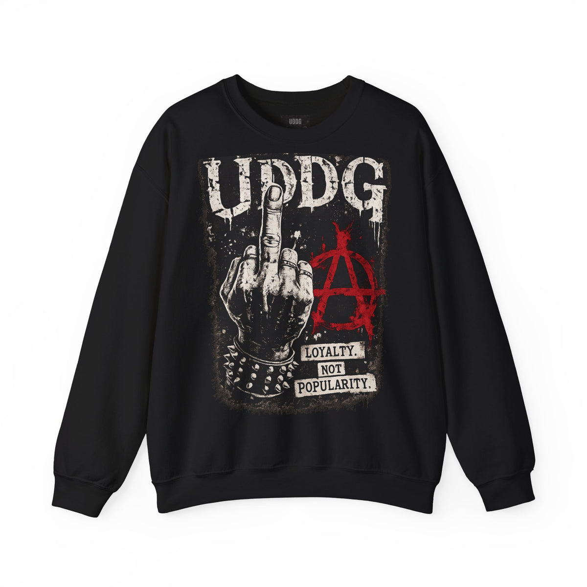 UDDG Noise Series 02 – Broken System. Solid Heart. Punk Sweatshirt