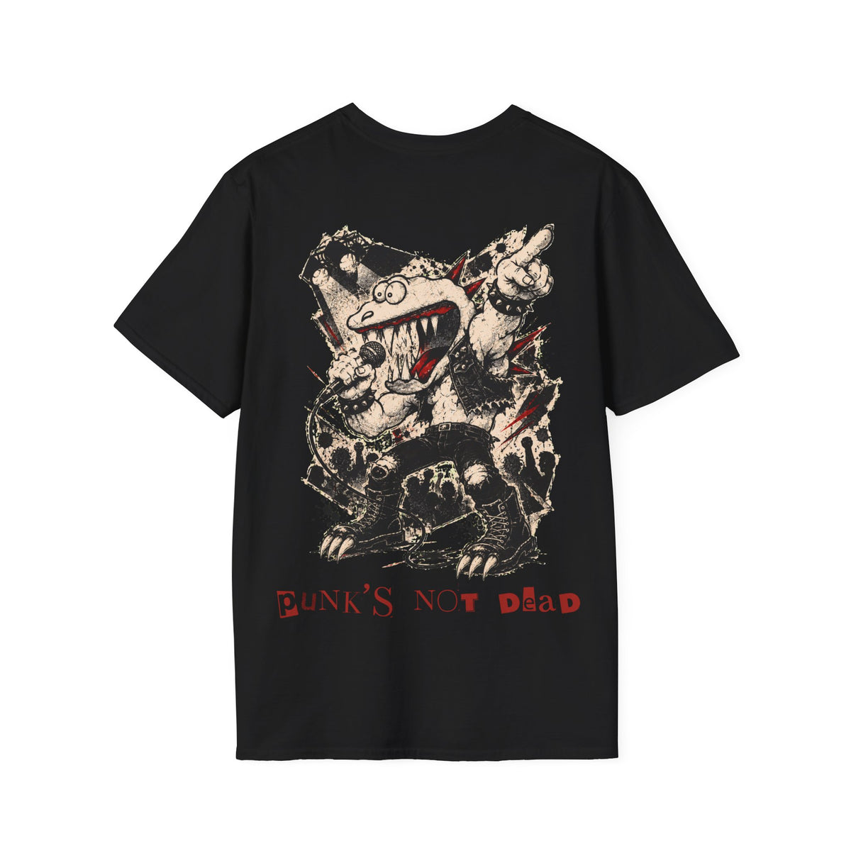 UDDG Punk Monster Series 01 – RIOT SINGER - Punk T-shirt
