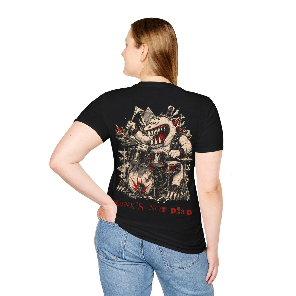 UDDG Punk Monster Series - CHAOS BEAT - Punk T-shirt