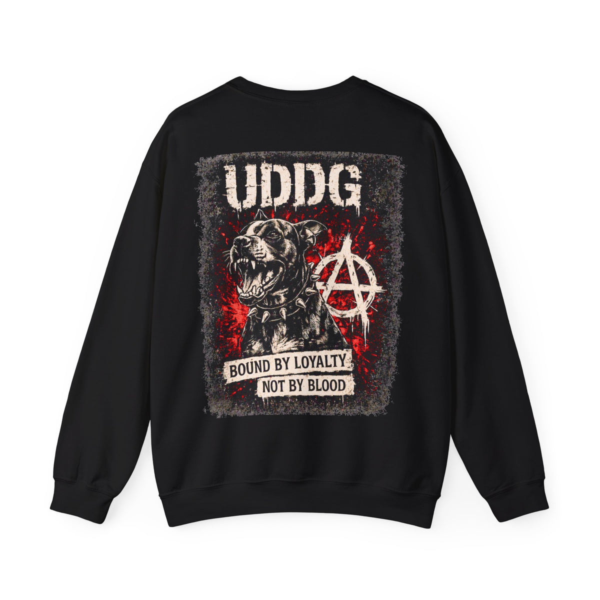 UDDG Riot Series 02 – Gebonden door loyaliteit. Niet door bloed. Punk Sweatshirt