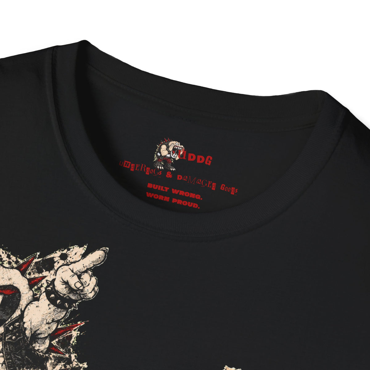 UDDG Punk Monster Series 10 - DOMESTIC RIOT - Punk T-shirt