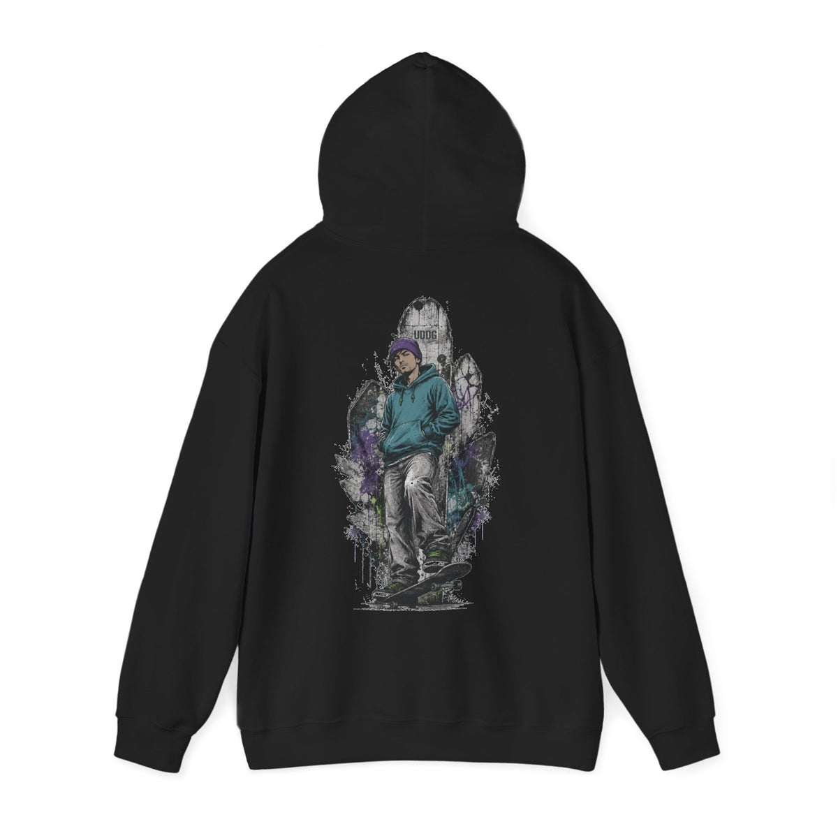 UDDG Skate Mascot Series 10 - STILL ROLLING - Skate Hoodie