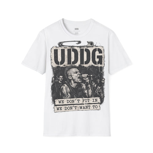 UDDG Noise Series 01 – Still here. Still ours. White Punk T-Shirt