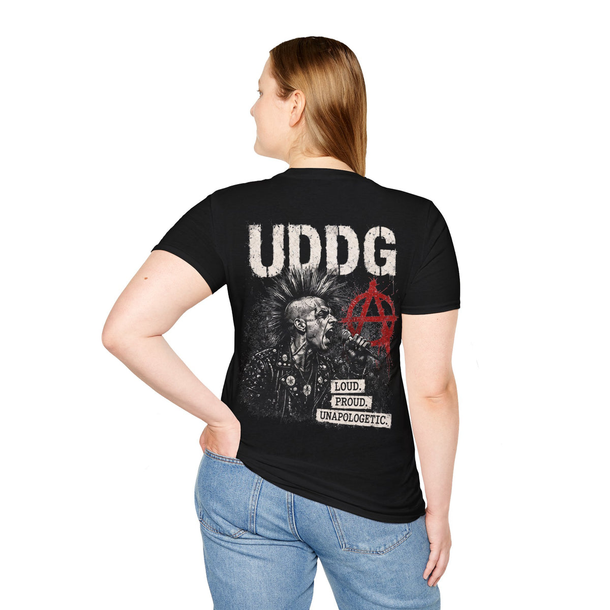 UDDG Riot Series 09 – Loud. Proud. Unapologetic. Punk T-Shirt