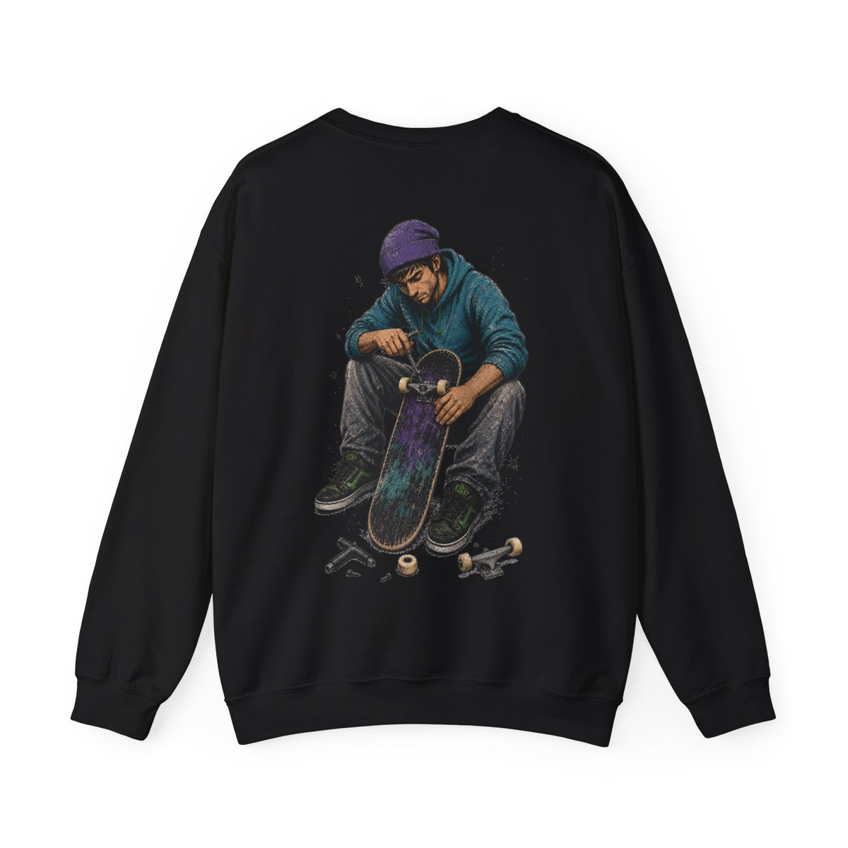 UDDG Skate Mascot Series 08 - REBUILD & RIDE - Skate Sweatshirt
