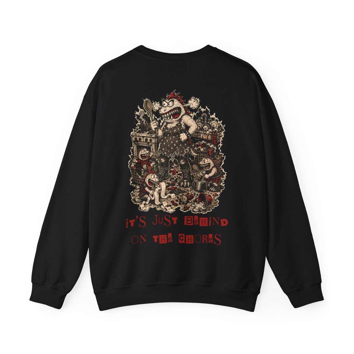UDDG Punk Monster Series 10 - DOMESTIC RIOT - Punk Sweatshirt
